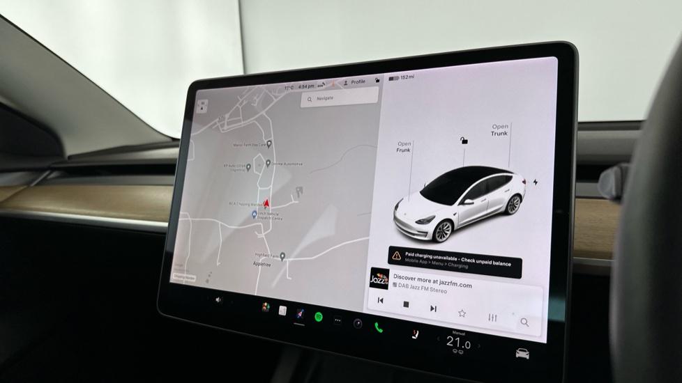 Used 2021 WHITE Tesla Model 3 Long Range AWD 4dr Auto, 29,504 miles cinch