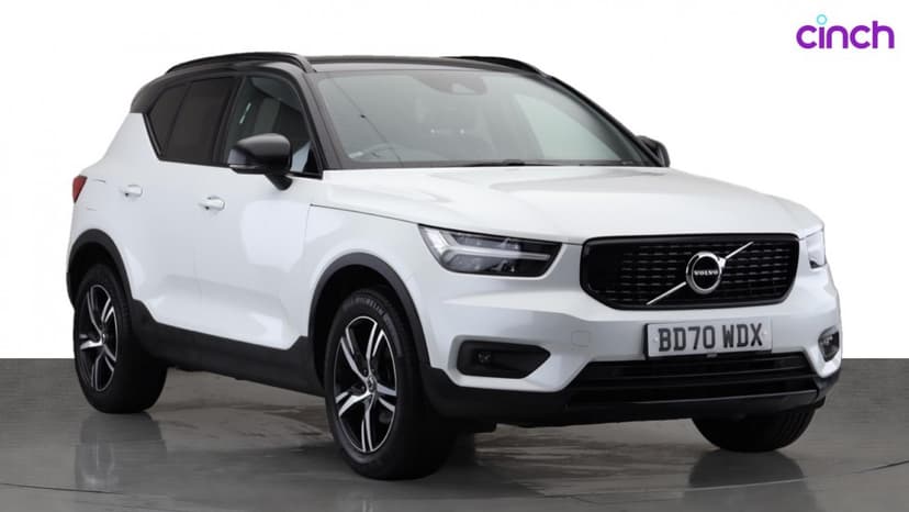 Used 2020 WHITE Volvo XC40 1.5 T3 [163] R DESIGN 5dr, 18,147 miles - cinch