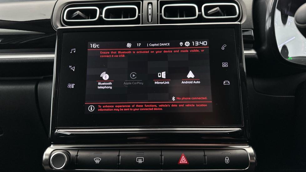 Bluetooth/ Apple CarPlay/Android Auto 