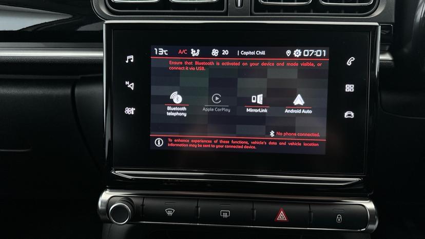 Bluetooth/Apple CarPlay/Android Auto 