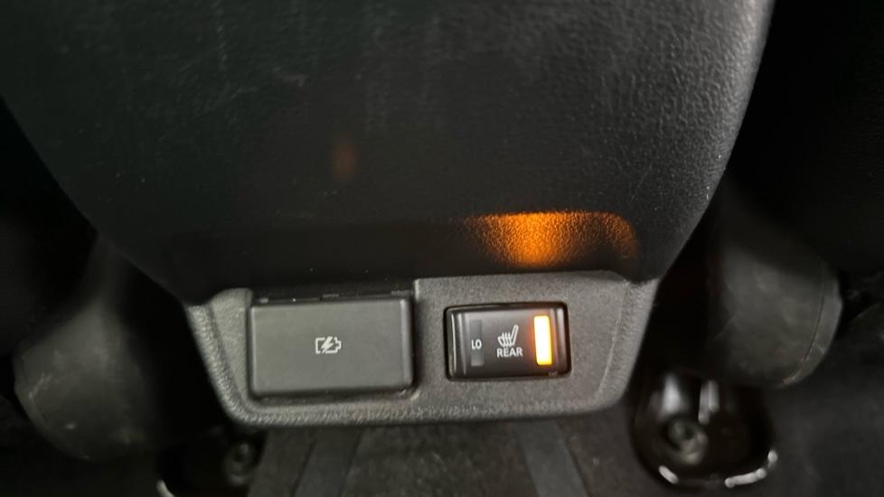 Rear heated seat 