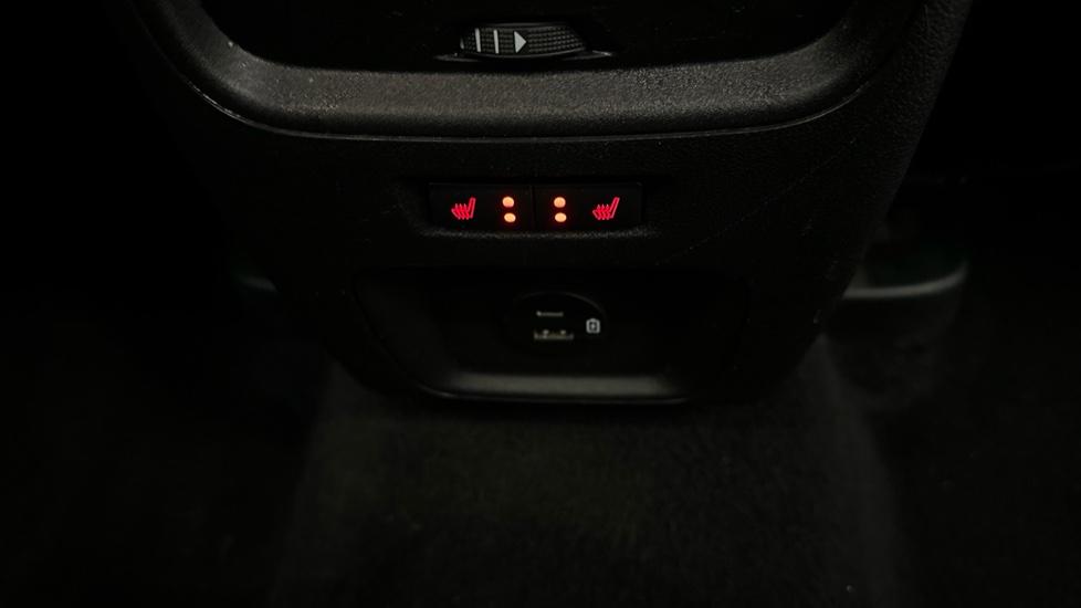 Rear heated seat 