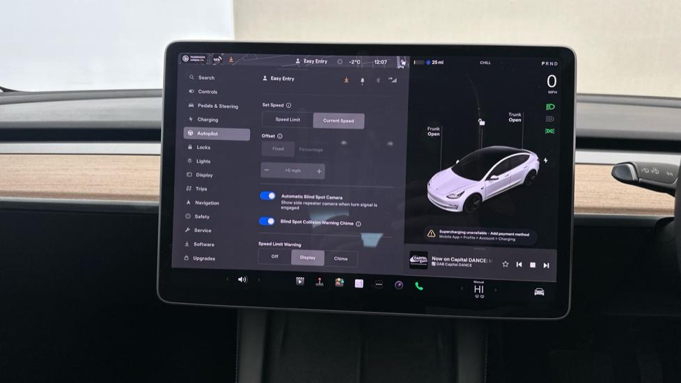 Speed Limiter / Blind Spot Monitoring System 