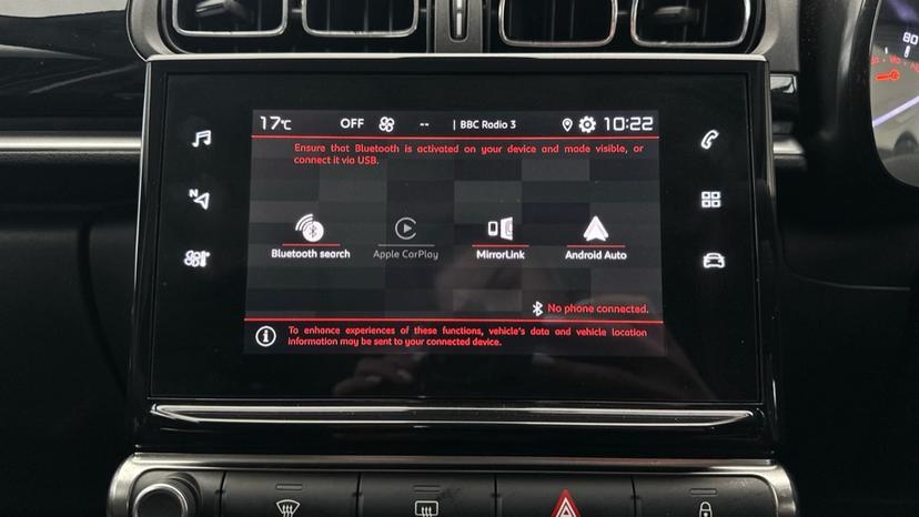 Apple CarPlay/Android Auto/ Bluetooth 