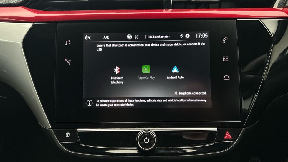 Apple CarPlay/Android Auto/Bluetooth