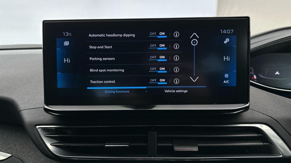 Blind Spot Monitoring System /Auto Stop/Start 