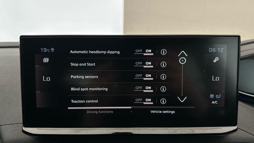 Auto Stop/Start/Blind Spot Monitoring System 