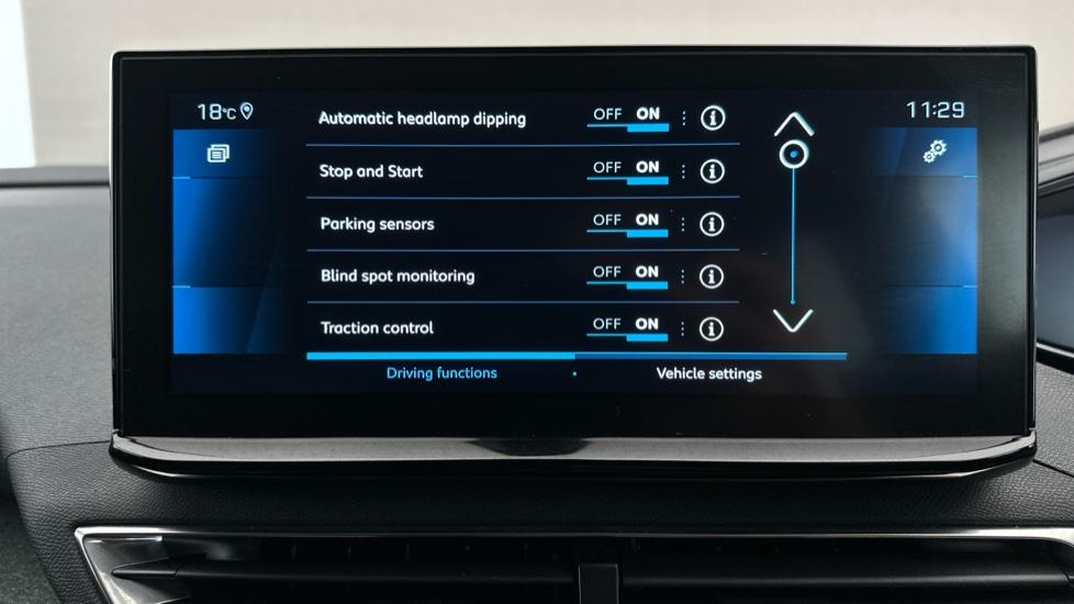 Blind Spot Monitoring System /Auto Stop/Start 