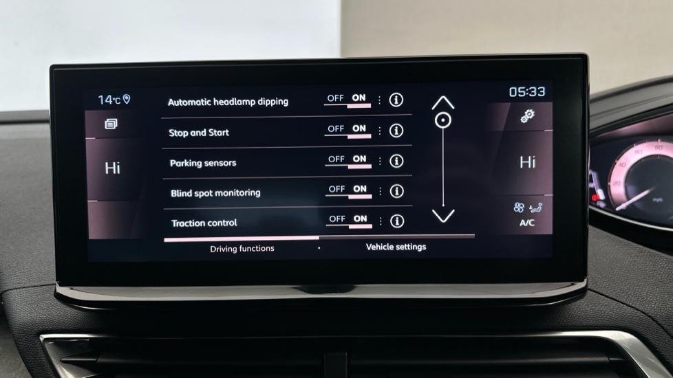 Blind Spot Monitoring System  / Auto Stop/Start 