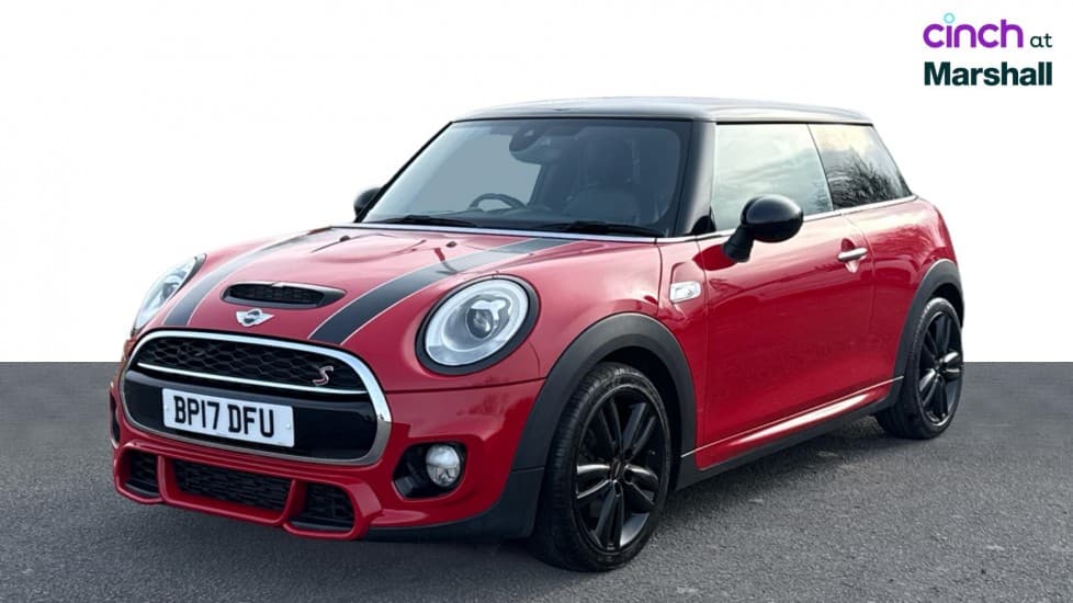 Used 2017 RED MINI Hatchback 2.0 Cooper S D 3dr Auto, 44,855 miles - cinch
