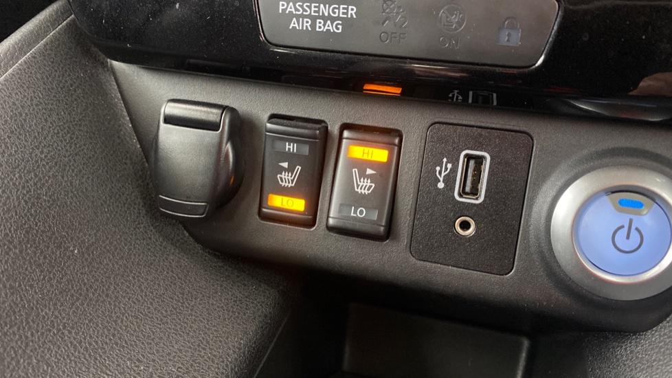 Heated and cooled seats 