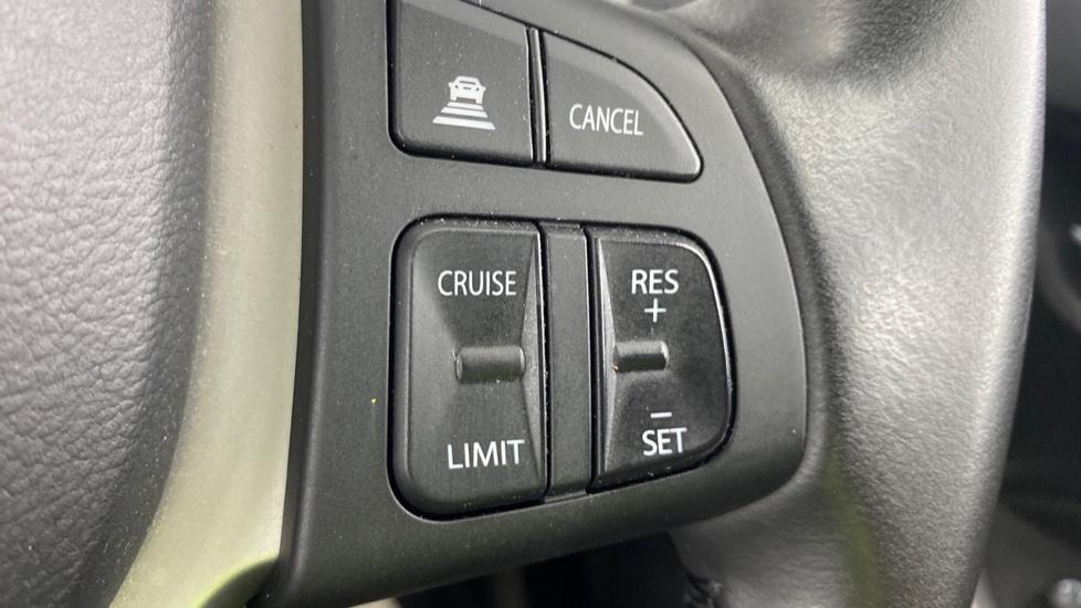 Speed limiter and cruise control 