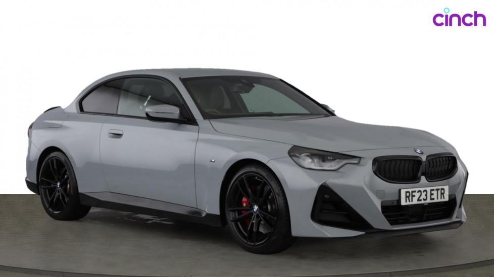 Used 2023 GREY BMW 2 Series 220i M Sport 2dr Step Auto [Pro Pack ...