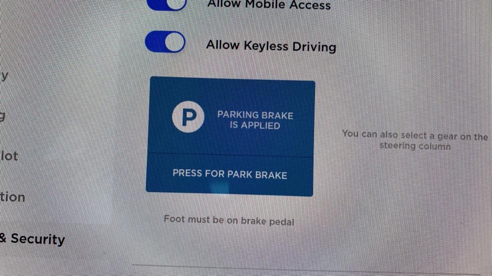 Electronic park brake 