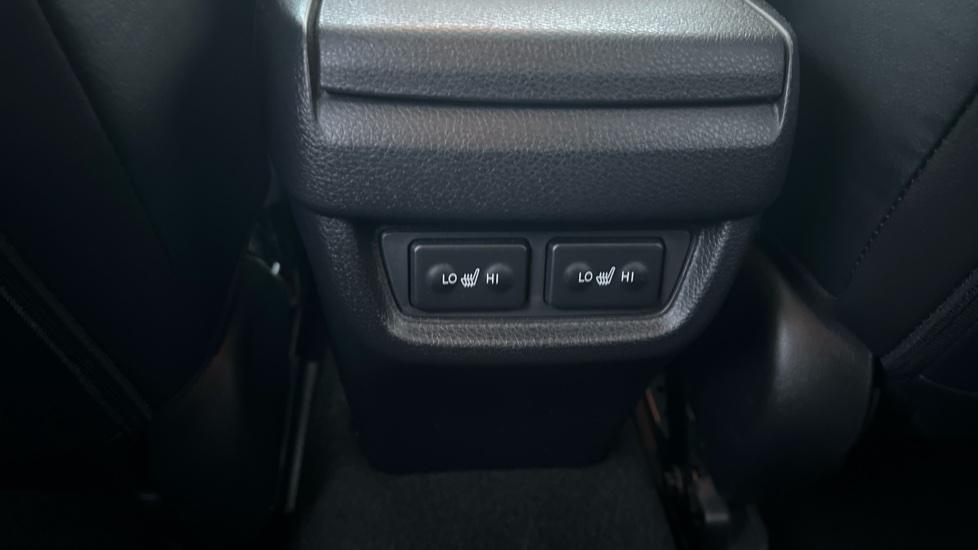 Rear heated seats