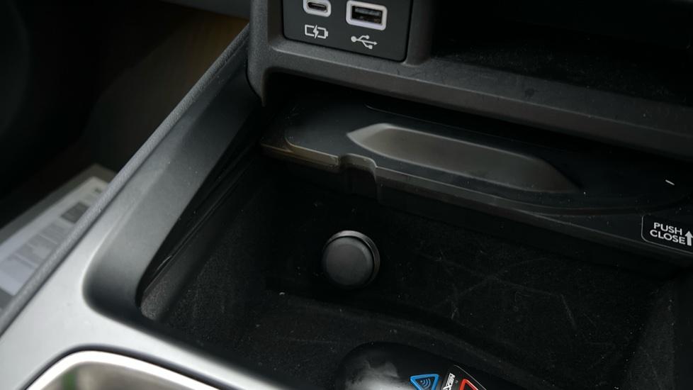 extra compartment with 12 volt socket 