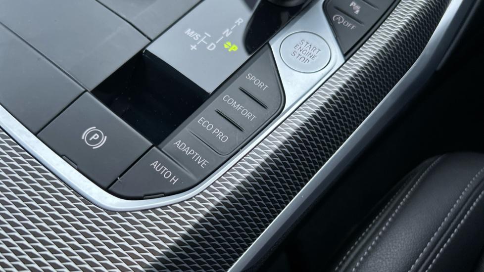 push button start & driving mode selection 