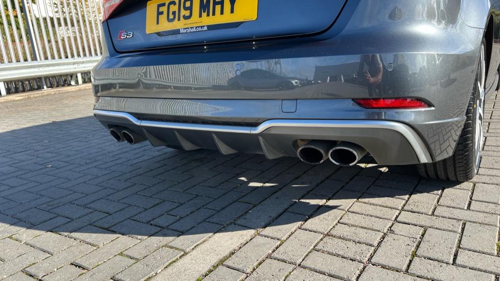 Quad outlet exhaust system 