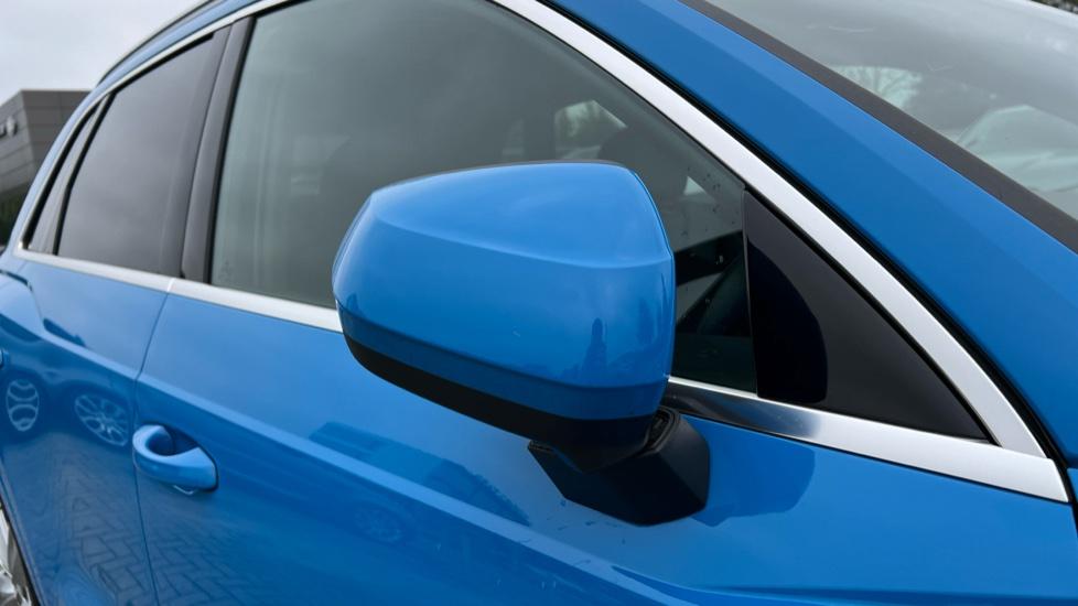 Foldable wing mirrors 