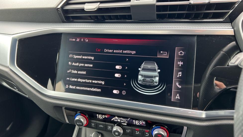 Driver assist settings