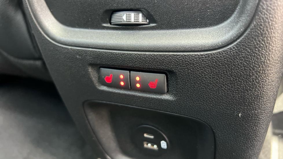 Rear heated seats