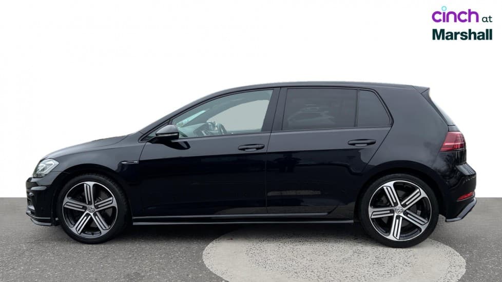 Used 2017 BLACK Volkswagen Golf 2.0 TSI 310 R 5dr 4MOTION DSG, 21,965 ...