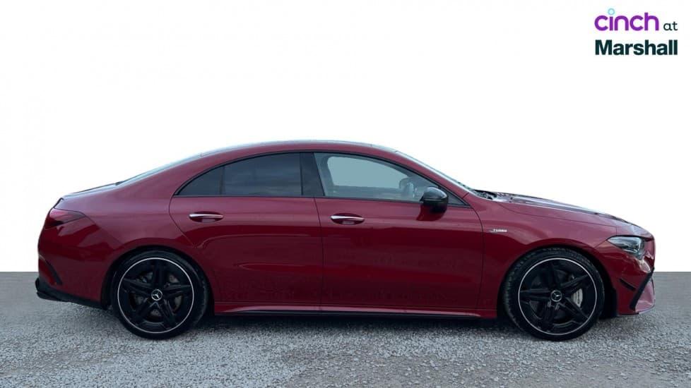 Used 2025 RED Mercedes-Benz CLA CLA 35 Premium Plus 4Matic 4dr Tip Auto ...