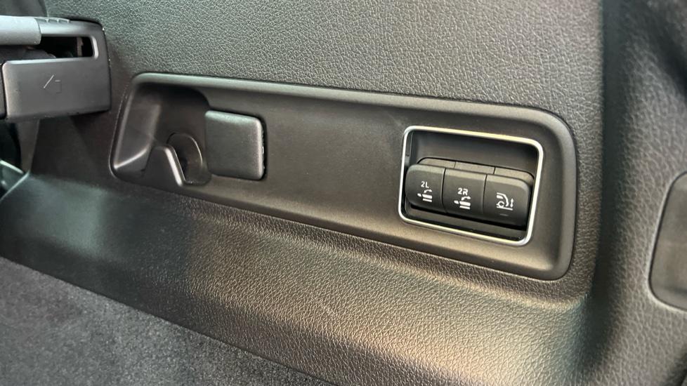 Rear seat fold control 