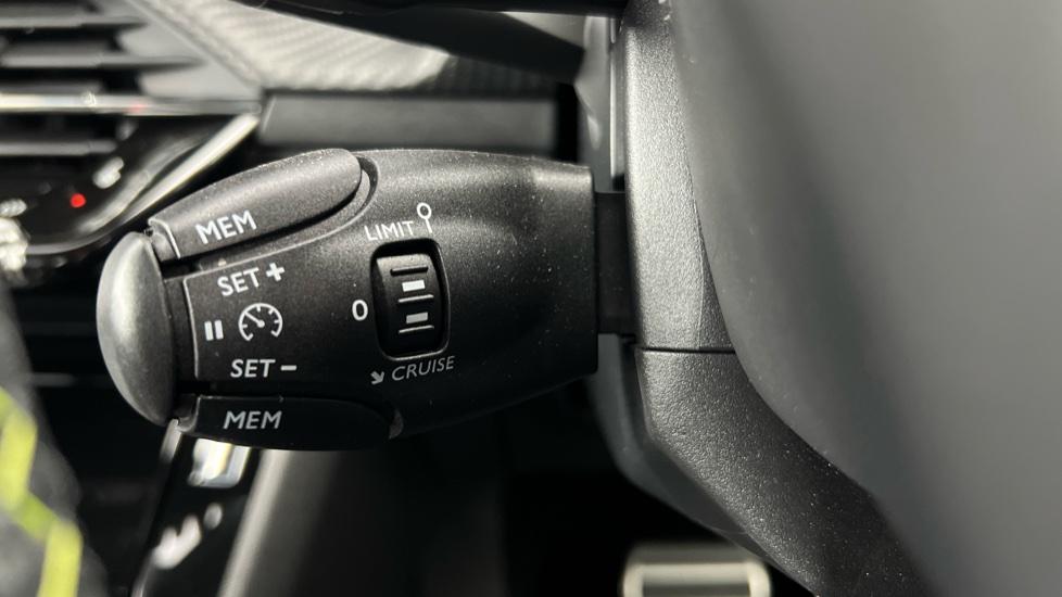 Speed limiter and cruise control 