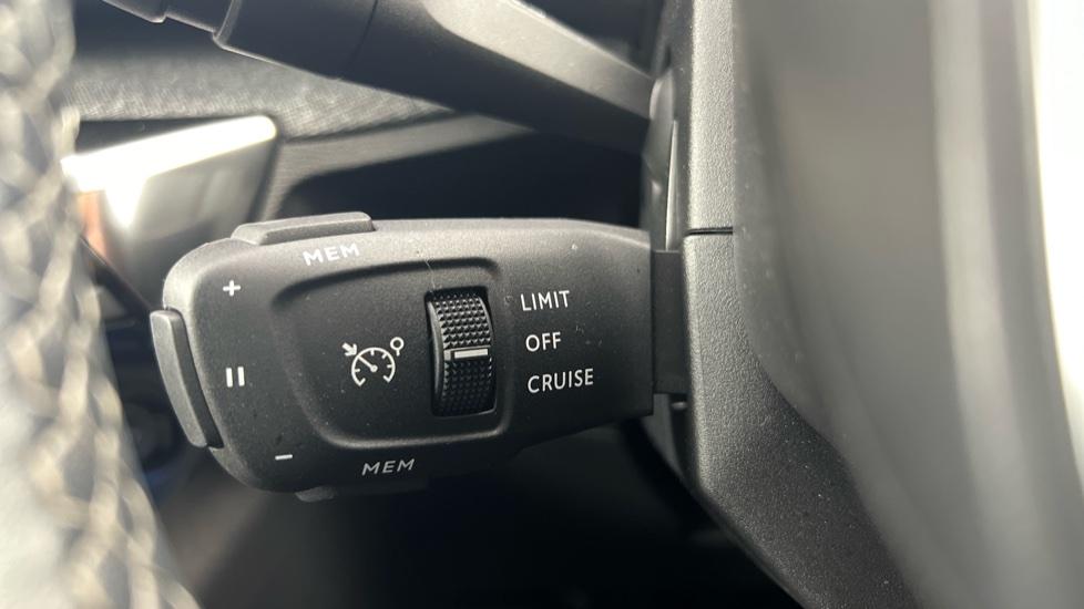 Speed limiter and cruise control 