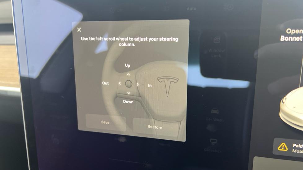 Electric Steering Wheel Adjust