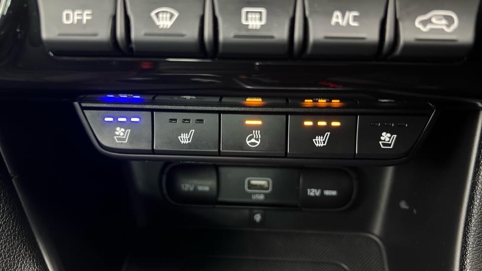 Heated and cooling seats