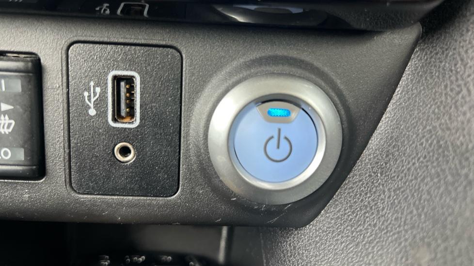 Push button start and USB