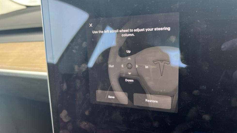 Electric Steering Wheel Adjust