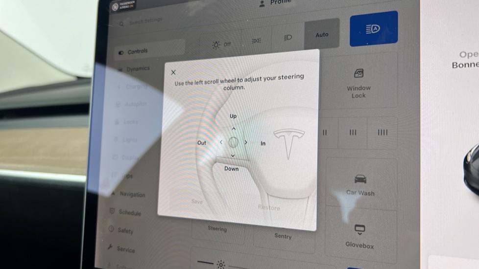 Electric Steering Wheel Adjust