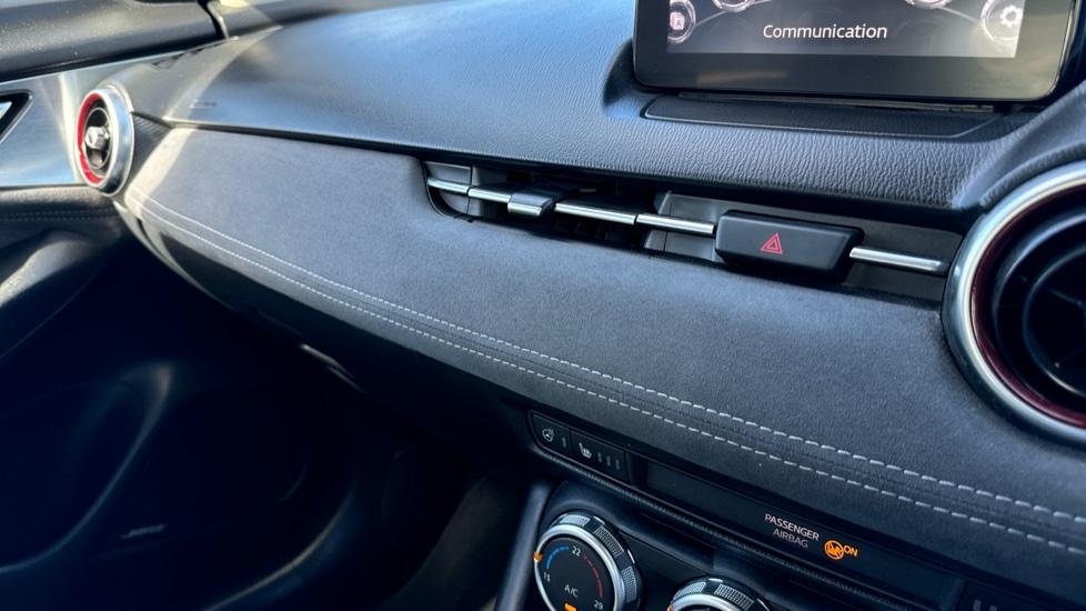 Alcantara feel dash panel