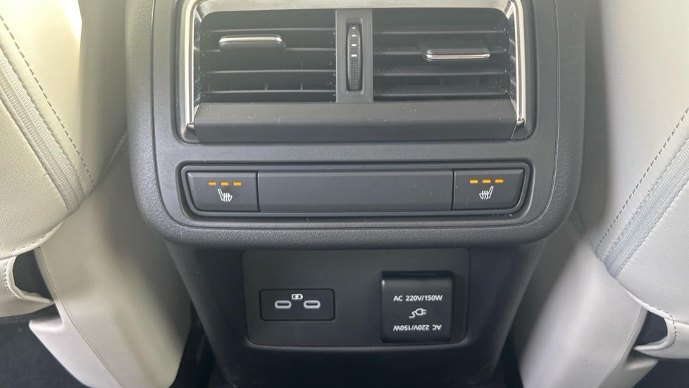 Rear heated seats