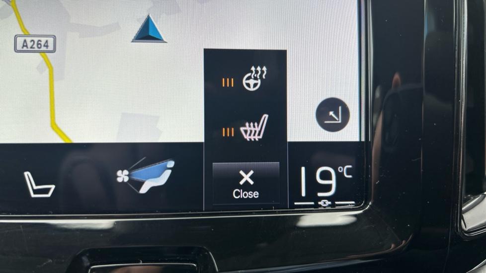 Heated seats and steering wheel