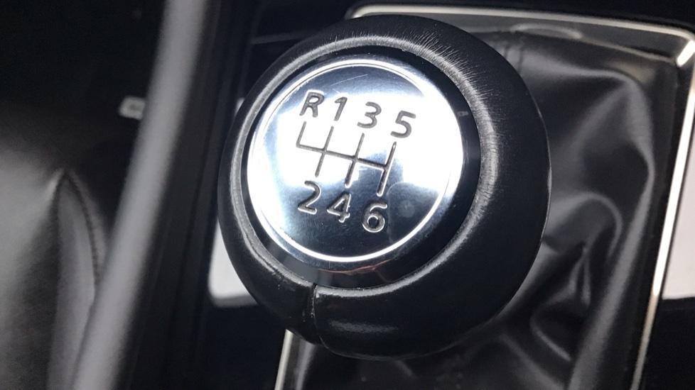 Leather wrapped gear stick