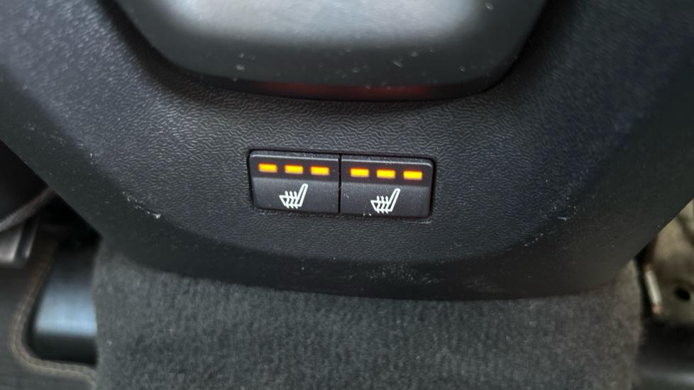 Rear heated seats