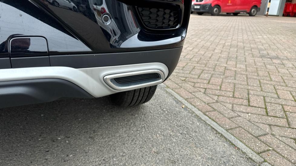 sporty exhaust tailpipe finishes