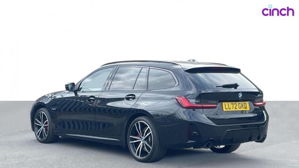 Used 2022 BLACK BMW 3 Series 330e M Sport 5dr Step Auto, 22,676 miles ...