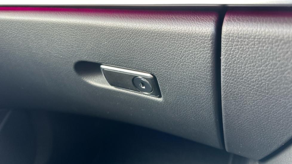 Locking Glove Box