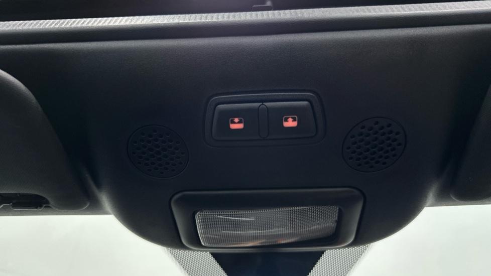 Convertible roof button 