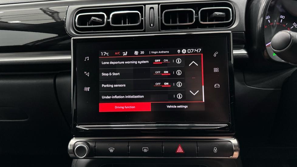 Lane Assist/Auto Stop Start 