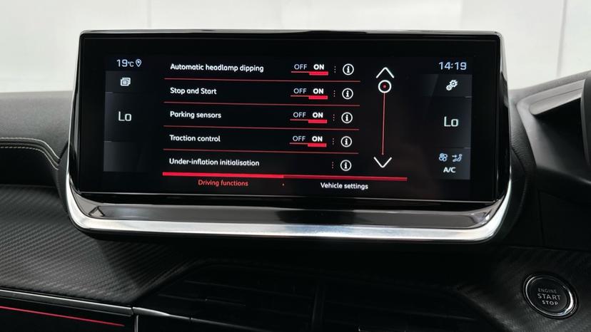 Auto Stop Start /Lane Assist 