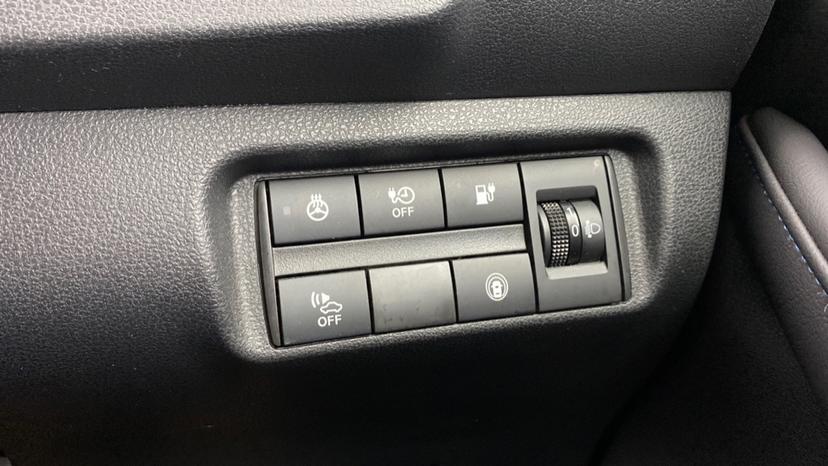 heated steering wheel and electric fuel cap button 