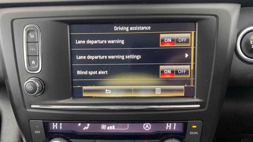 Lane Assist and blind Spot Monitoring 