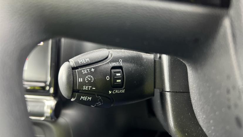 Speed limiter and cruise control 