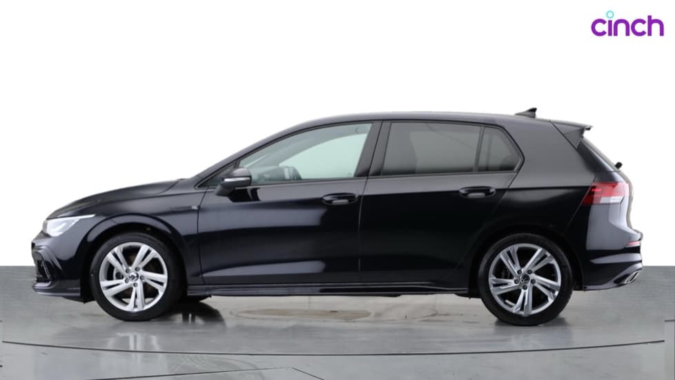Used 2021 BLACK Volkswagen Golf 1 5 ETSI 150 R Line 5dr DSG 14 349 used-2021-black-volkswagen-golf-1-5-etsi-150-r-line-5dr-dsg-14-349
